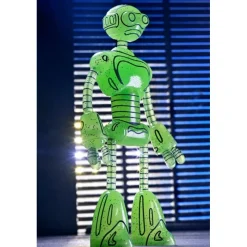 Neca Las Tortugas Ninja^Figura Transmat Fugitoid GID 18 cm de