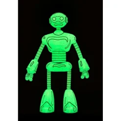 Neca Las Tortugas Ninja^Figura Transmat Fugitoid GID 18 cm de