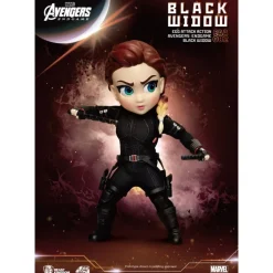 Beast Kingdom Coleccionismo Marvel^Figura Viuda Negra Egg Attack Endgame