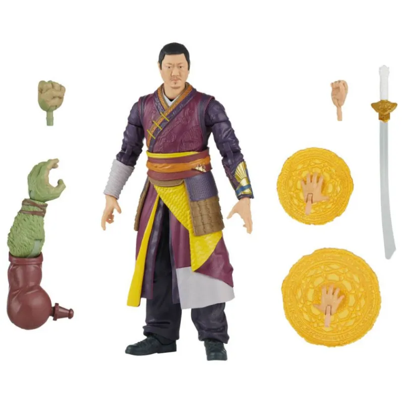 Hasbro Superhéroes Marvel|Más Regalos De Marvel^Figura Wong Doctor Strange in the Multiverse of Madness Marvel Legends Series 15 cm