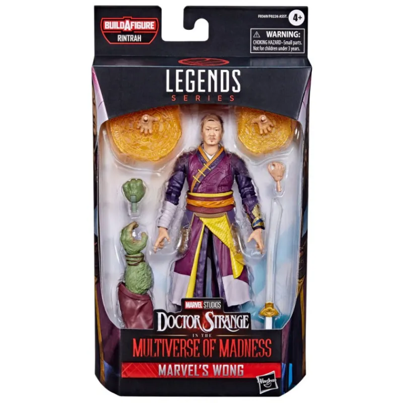 Hasbro Superhéroes Marvel|Más Regalos De Marvel^Figura Wong Doctor Strange in the Multiverse of Madness Marvel Legends Series 15 cm