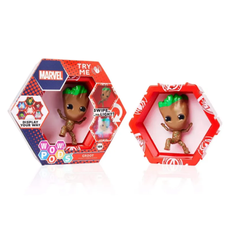 Outlet Figura Wow POD Groot Marvel con luz Superhéroes Marvel|Coleccionismo Marvel
