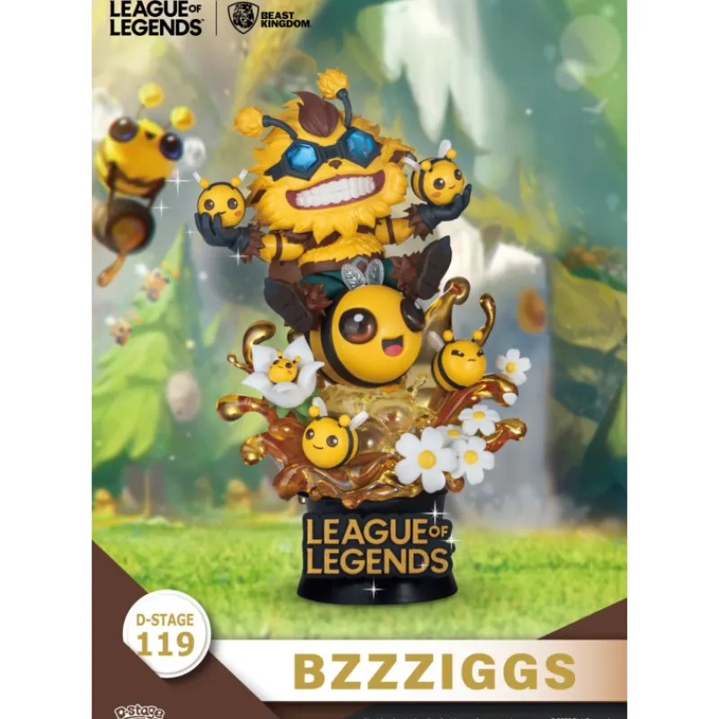 Beast Kingdom Regalos Y Coleccionismo Para Gamers - Cosas De Videojuegos Míticos|Descuentos Gaming^Figuras Beemo y Bzzziggs D-Stage League Of Legends