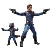 Best Figuras Star Lord & Rocket Raccoon Guardians Of The Galaxy 3 Superhéroes Marvel|Coleccionismo Marvel