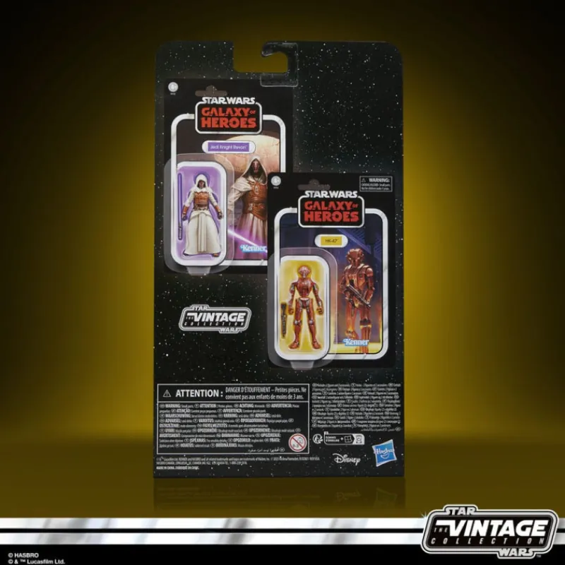 Outlet Figuras Star Wars: Galaxy Of Heroes Vintage Collection Jedi Knight Revan & Hk-47 10 Cm Replicas Y Coleccionismo Star Wars