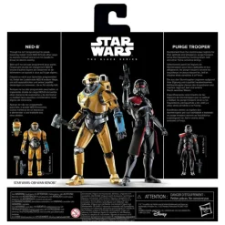 Hasbro Replicas Y Coleccionismo Star Wars ^Figuras Star Wars: Obi-Wan Kenobi Black Series Ned-B & Purge Trooper Exclusive 15 Cm
