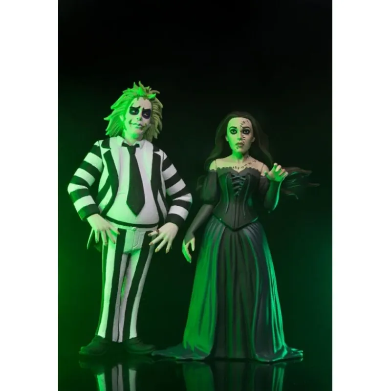 Discount Figuras Toony Terrors Beetlejuice & Delores 15 cm Beetlejuice