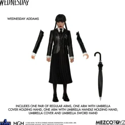 Mezco Toys Miércoles Addams^Figuras Wednesday & Enid 5 Points Miércoles
