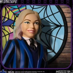 Mezco Toys Miércoles Addams^Figuras Wednesday & Enid 5 Points Miércoles