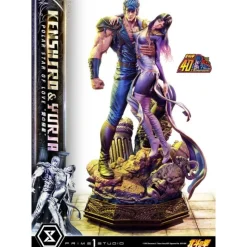 Prime 1 Studio Figuras^Fist of the North Star Estatua Kenshiro & Yuria Bonus Version 71 cm