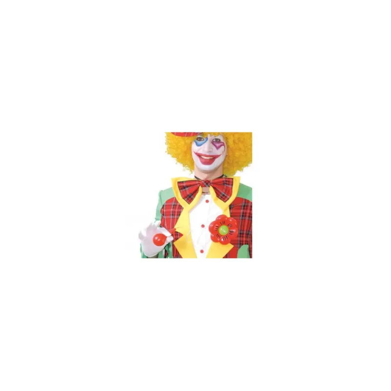 Clearance Flor de Payaso lanza agua de 13 cm Complementos Para Disfraces|Disfraces Unisex