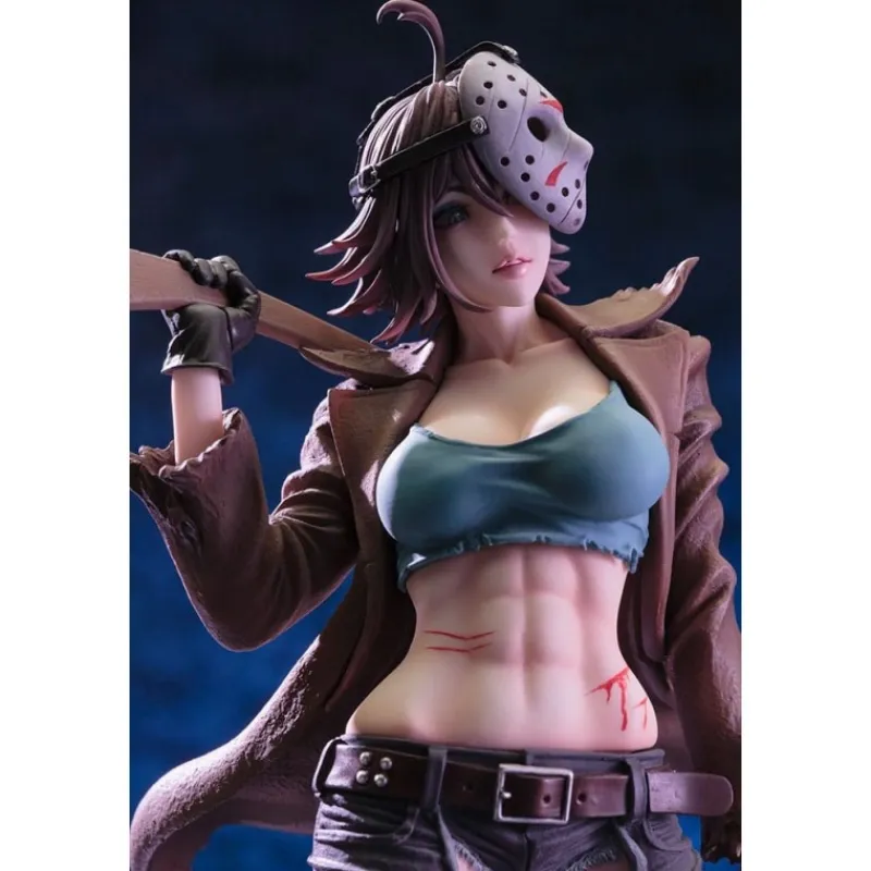 New Freddy vs. Jason Bishoujo Estatua PVC 1/7 Jason Voorhees 2nd Edition 24 cm Figuras|Freddy Krueger