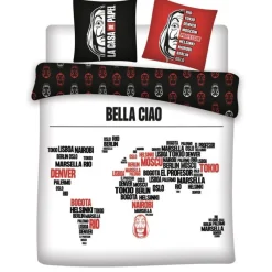 Clearance Funda de edredón doble Mapa La Casa de Papel Niños Ropa Y Téxtil: Cosas Que Ponerse Para Niños |La Casa De Papel