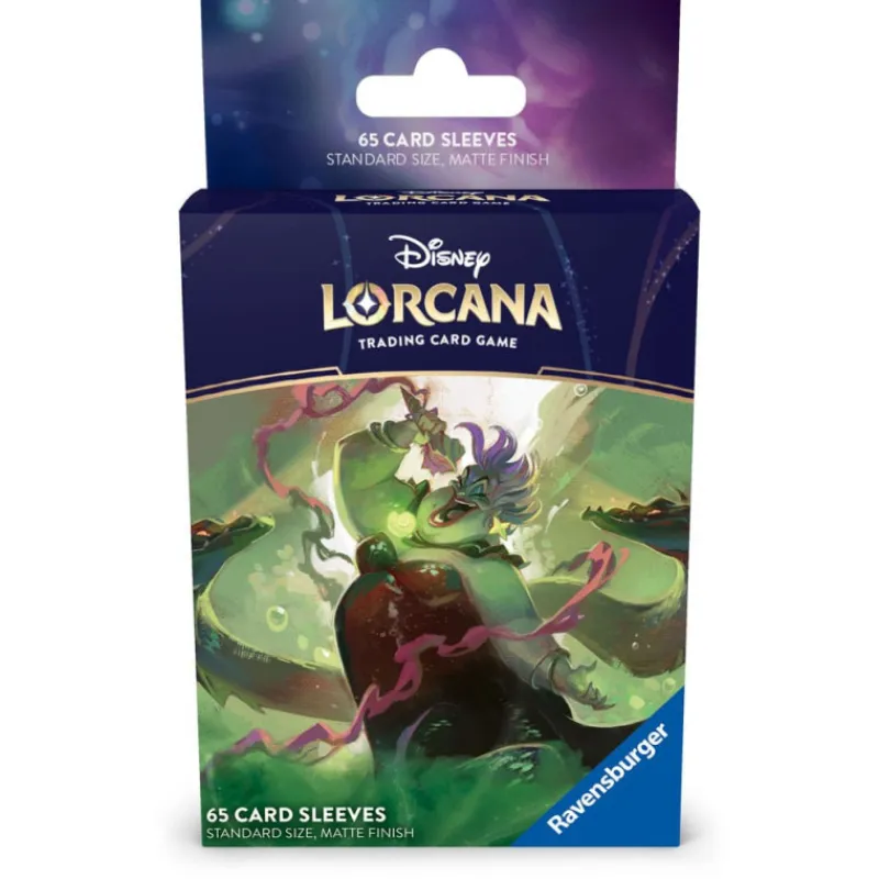 Ravensburger Más Regalos De Disney|Películas Y Personajes De Disney ·Villanas Disney^Fundas de cartas Ursula Disney Lorcana TCG