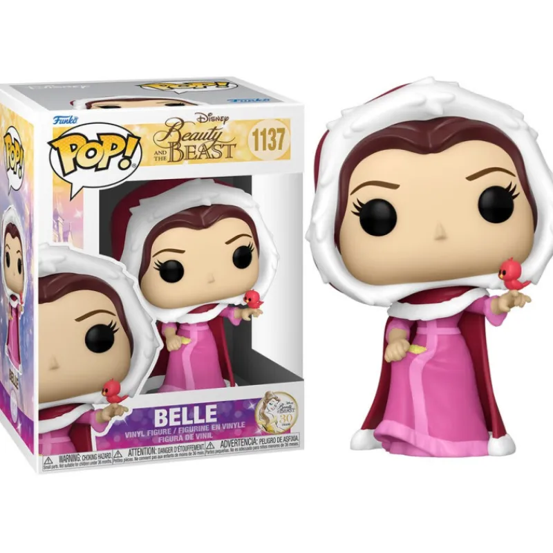 Funko Películas Y Personajes De Disney ·La Bella Y La Bestia|Funko Pop Disney^Pop! Bella La Bella y la Bestia Invernal 30 Aniversario