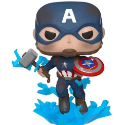 Funko Superhéroes Marvel|Funko Marvel^POP! Capitán América Escudo roto