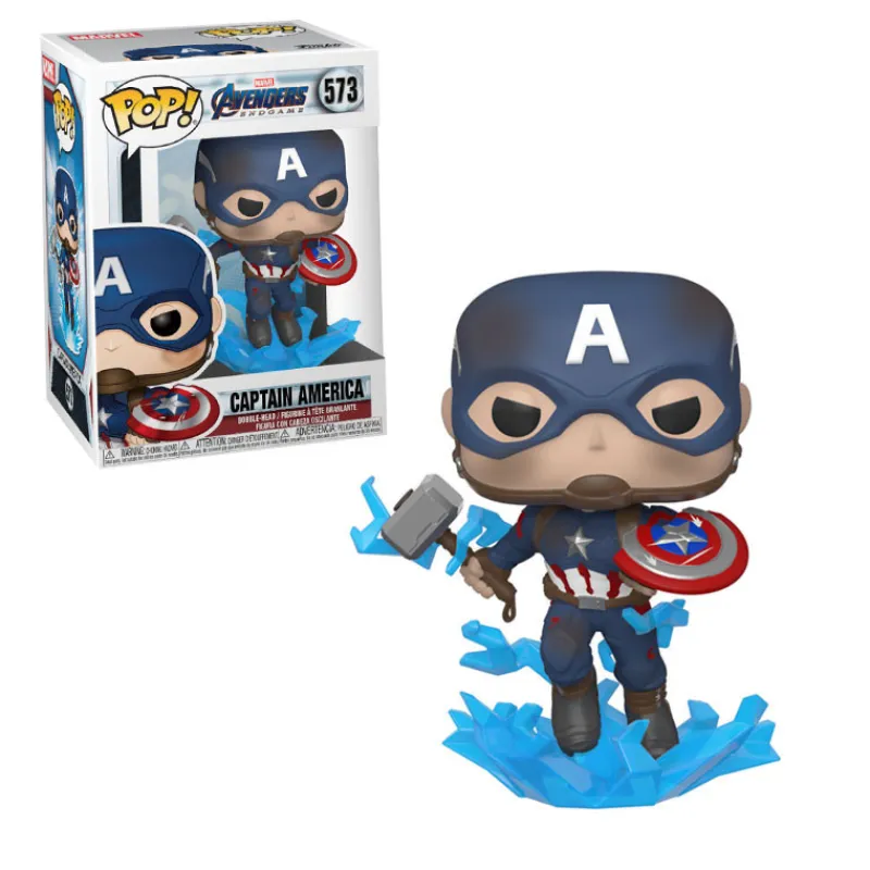 Funko Superhéroes Marvel|Funko Marvel^POP! Capitán América Escudo roto