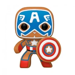 Hot Pop Capitán América Navidad Galleta de Jengibre Superhéroes Marvel|Funko Marvel