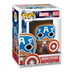 Hot Pop Capitán América Navidad Galleta de Jengibre Superhéroes Marvel|Funko Marvel