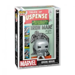 Funko Superhéroes Marvel|Funko Marvel^Pop Comic Cover Marvel Tales Iron Man Vinilo 9cm