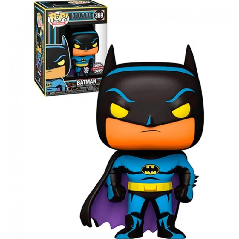 New Pop DC Black Light Batman 9 cm Regalos De Superhéroes Dc|Funko Dc