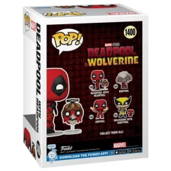 Funko Superhéroes Marvel|Funko Marvel^POP! Deadpool y cabeza Deadpool & Wolverine