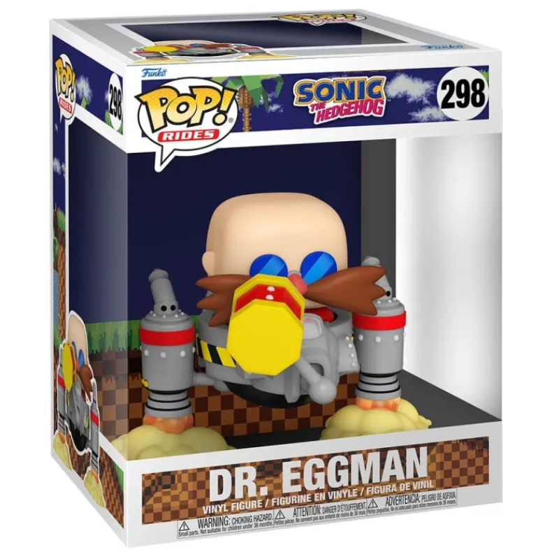 Pop! Dr. Eggman Sonic the Hedgehog Regalos Y Coleccionismo Para Gamers - Cosas De Videojuegos Míticos