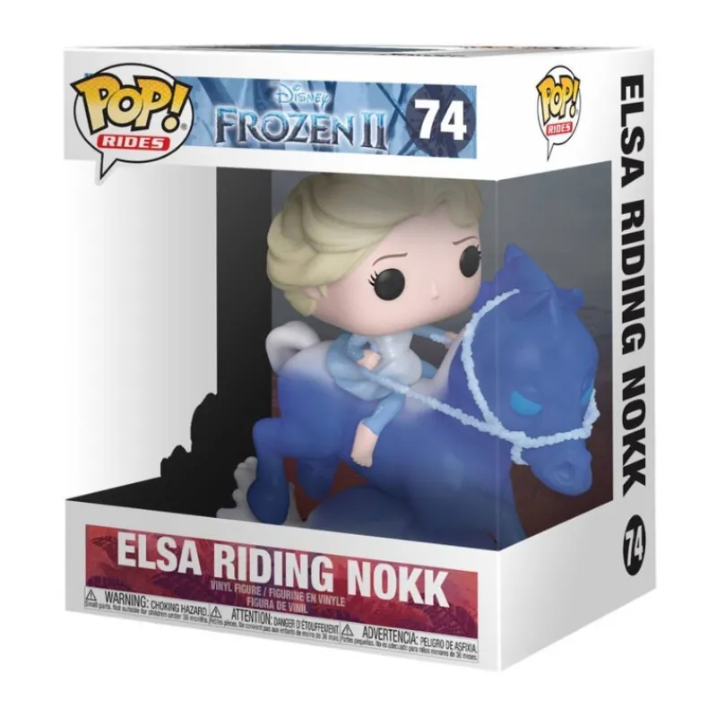 Discount Pop Elsa Montando Nokk Frozen 2 de 16 cm Películas Y Personajes De Disney ·Frozen Y Olaf|Funko Pop Disney