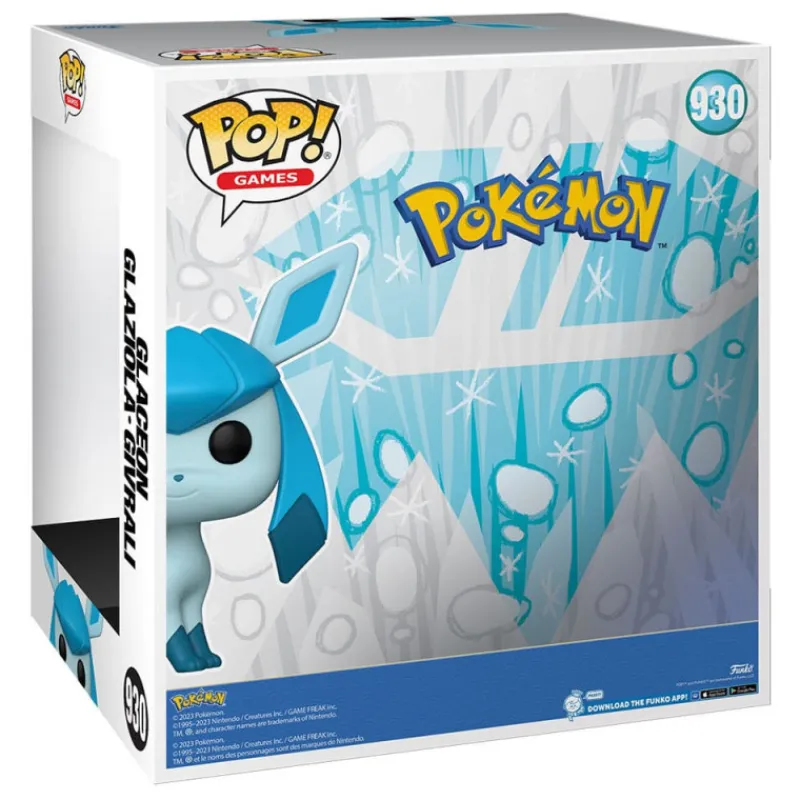 Funko Funko Pop! Pokemon|Más Regalos De Pokemon^Pop! Glaceon Super Sized Pokemon 25 cm