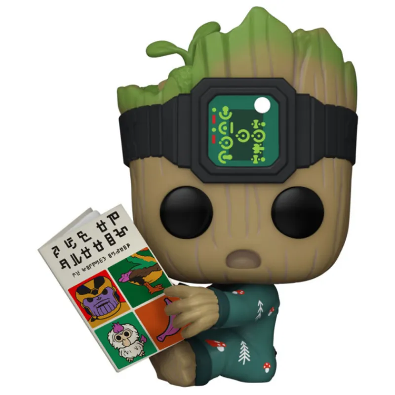Funko Superhéroes Marvel|Funko Marvel^POP! Groot con Libro