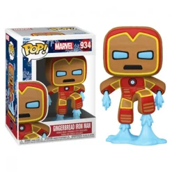 Funko Superhéroes Marvel|Funko Marvel^Pop Iron Man Galleta de Jengibre Navidad Marvel