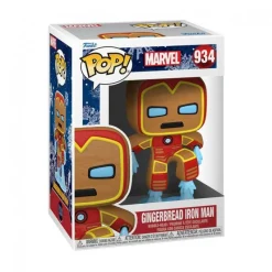 Funko Superhéroes Marvel|Funko Marvel^Pop Iron Man Galleta de Jengibre Navidad Marvel