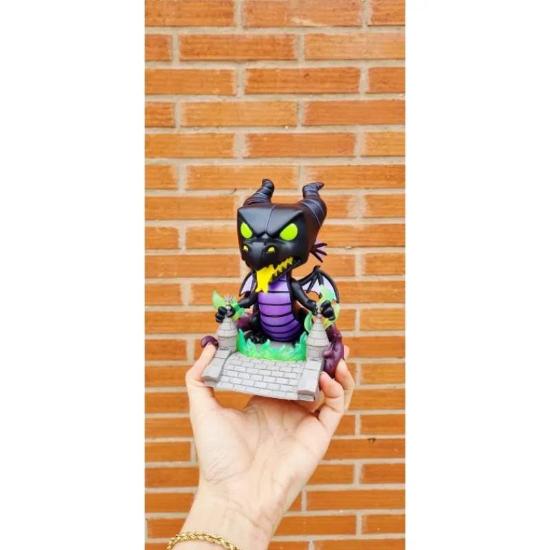 Funko Películas Y Personajes De Disney ·Maléfica Y Bella Durmiente |Películas Y Personajes De Disney ·Villanas Disney^Pop! La Bella Durmiente maléfica dragón en puente