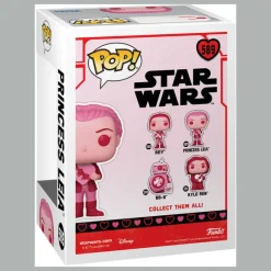 Funko Funko Pop Star Wars^POP! Leia San Valentin Star Wars