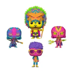 Funko Superhéroes Marvel|Funko Marvel^Pop Marvel Black Panther Wakanda Forever Pack de 4