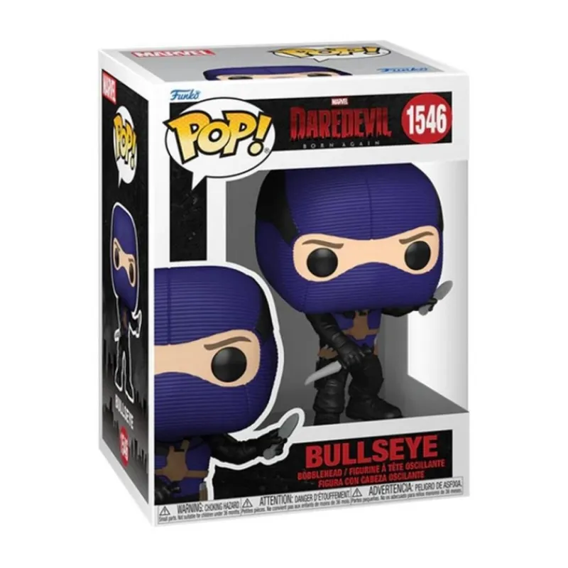 Funko Cosas De Villanos Marvel|Superhéroes Marvel^Pop Marvel Daredevil Born Again: Bullseye