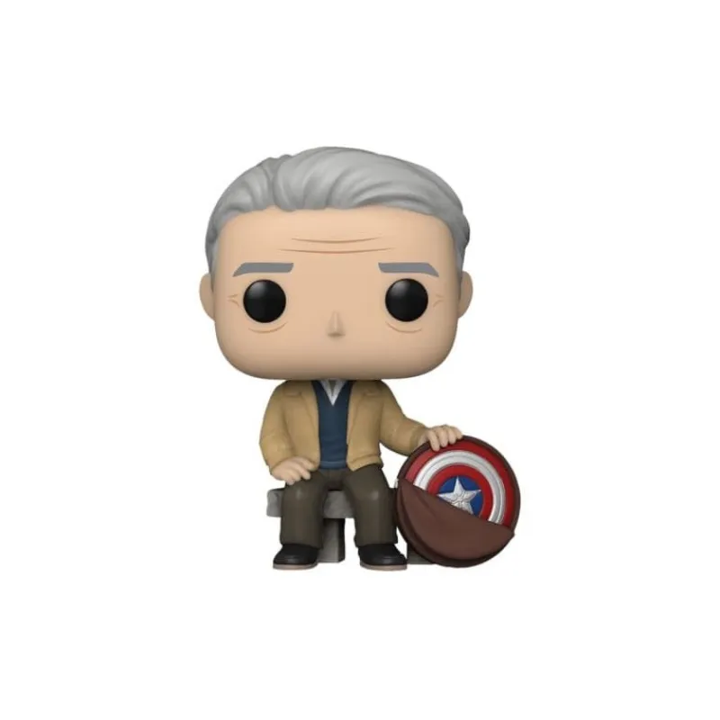 Funko Superhéroes Marvel|Funko Marvel^Pop Marvel: Year of the Shield Old Man Steve 80th Anniversary