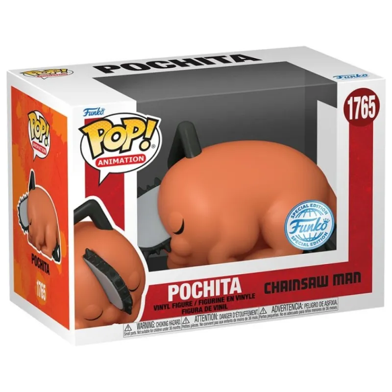 Clearance POP! Pochita durmiendo Chainsaw Man Figuras