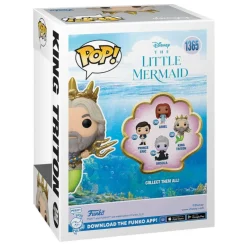 Outlet Pop! Rey Tritón La Sirenita Películas Y Personajes De Disney ·La Sirenita Ariel Y Flounder|Funko Pop Disney