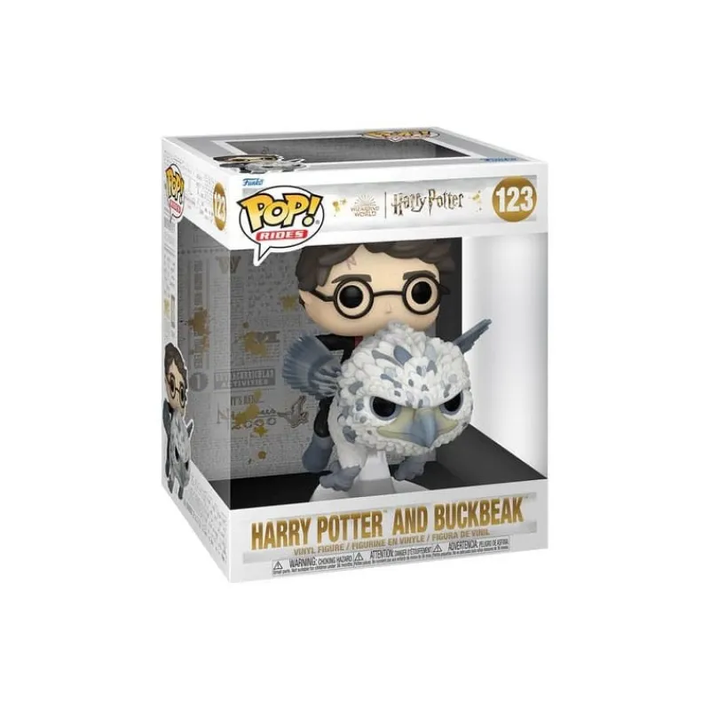 Funko Funko Pop Harry Potter^POP! Rides Deluxe Harry y Buckbeak Harry Potter y el Prisionero de Azkaban