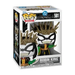 Funko Regalos De Superhéroes Dc|Figuras Dc^Pop! Robin King - DC Dark Multiverse