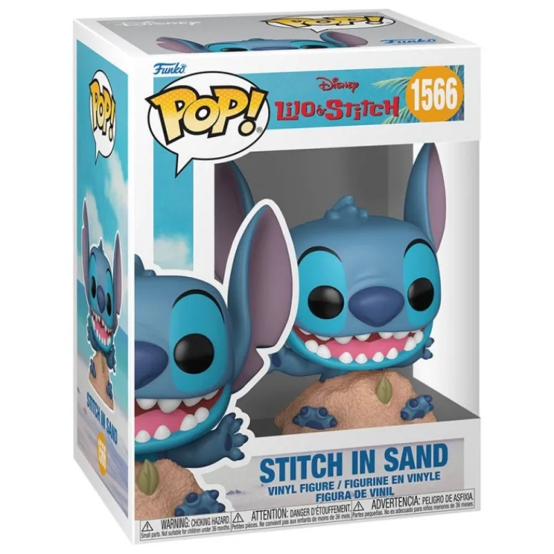 Sale POP! Stitch en la Arena Lilo & Stitch Películas Y Personajes De Disney ·Lilo Y Stitch|Funko Pop Disney
