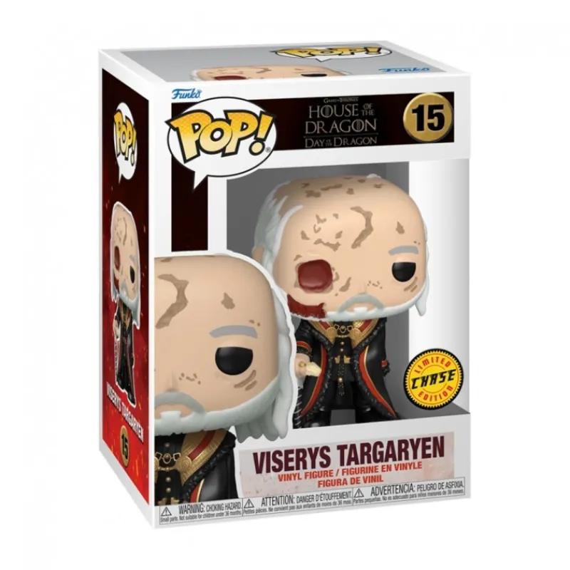 Pop Viserys Targaryen de La Casa del Dragón Juego De Tronos Y La Casa Del Dragón