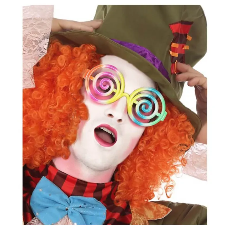 Outlet Gafas con Espirales Multicolor Antifaces Y Gafas Para Disfraces