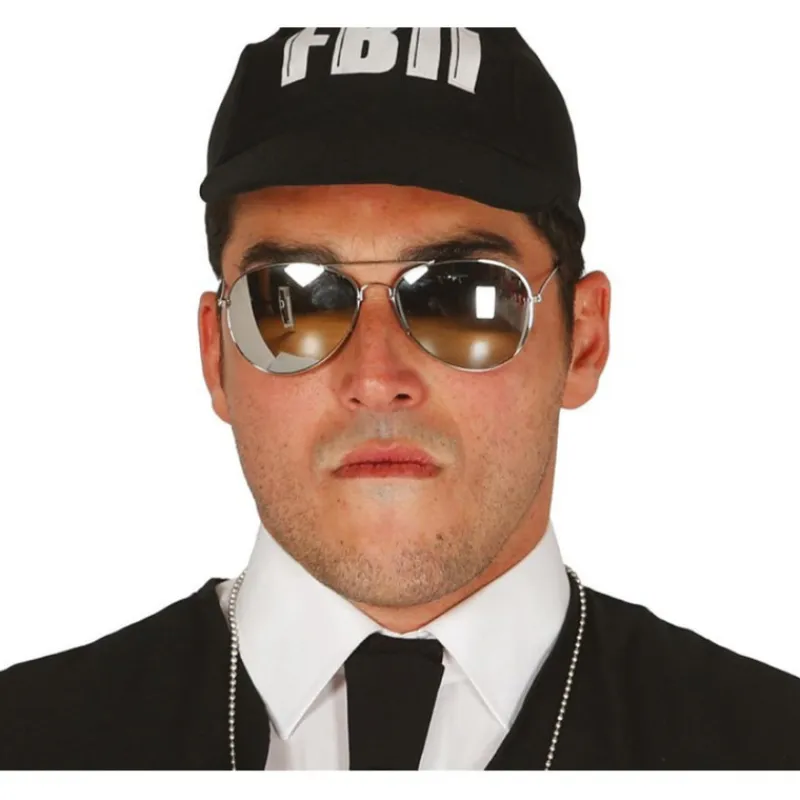 Disfrazzes Antifaces Y Gafas Para Disfraces^Gafas de Danny Zuko de Grease con efecto espejo