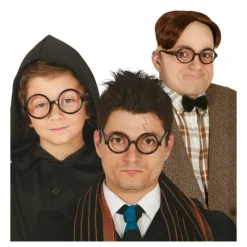 Disfrazzes Antifaces Y Gafas Para Disfraces^Gafas redondas Harry and Wally