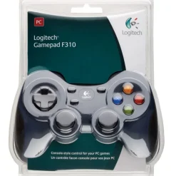 Gamepad Logitech F310 azul Regalos Y Coleccionismo Para Gamers - Cosas De Videojuegos Míticos|Mandos Y Volantes Pc Gaming