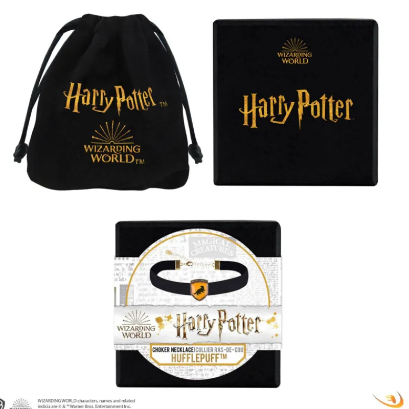 Cinereplicas Hufflepuff^Gargantilla terciopelo Harry Potter Hufflepuff