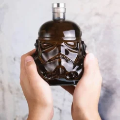 Thumbs Up Replicas Y Coleccionismo Star Wars |Star Wars Hogar^Garrafa de Vidrio Stormtrooper Negra - 0,75L Licencia Oficial
