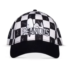 Outlet Gorra Béisbol Peanuts Checkerboard Logo - 100% Algodón Snoopy